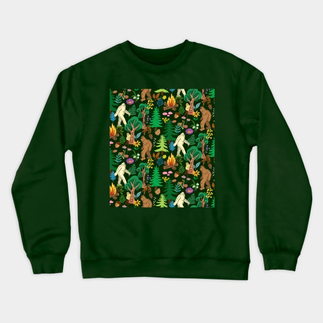 The Forest Dwellers Crewneck Sweatshirt by Salty Siren Studios